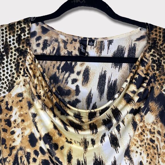 Women animal print blouse - Picture 12 of 14
